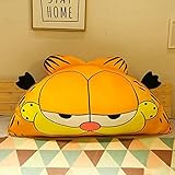 FoRSooK Cartoon Garfield Plush Cuashion, Cute Garfield Stuffed Animal Children Cushion, Yellow Soft...