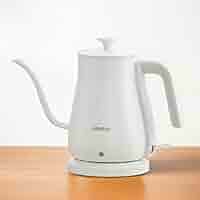 Aideas 電気ケトル ホワイト T-fal 電気ケトル Rassure AG+Lock 0.8L パールホワイト
