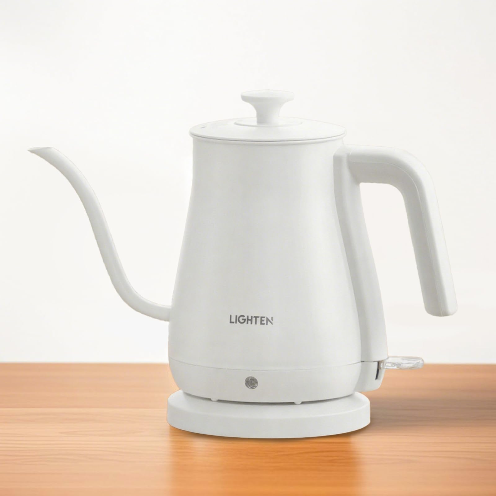 Aideas 電気ケトル ホワイト DOSHISHA 電気ケトル オンドゾーン 白湯専科電気ケトル EKZ