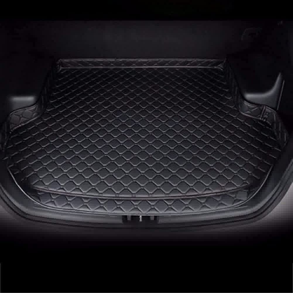 Opsol A/Black Cr Boot Liner Lether Mt For Mercedes-Benz Sl (R231) 2013-2020,Rer Trunk Protector Mt Nti-Scrtch Nti-Slip Wterproof Luggge Mt,