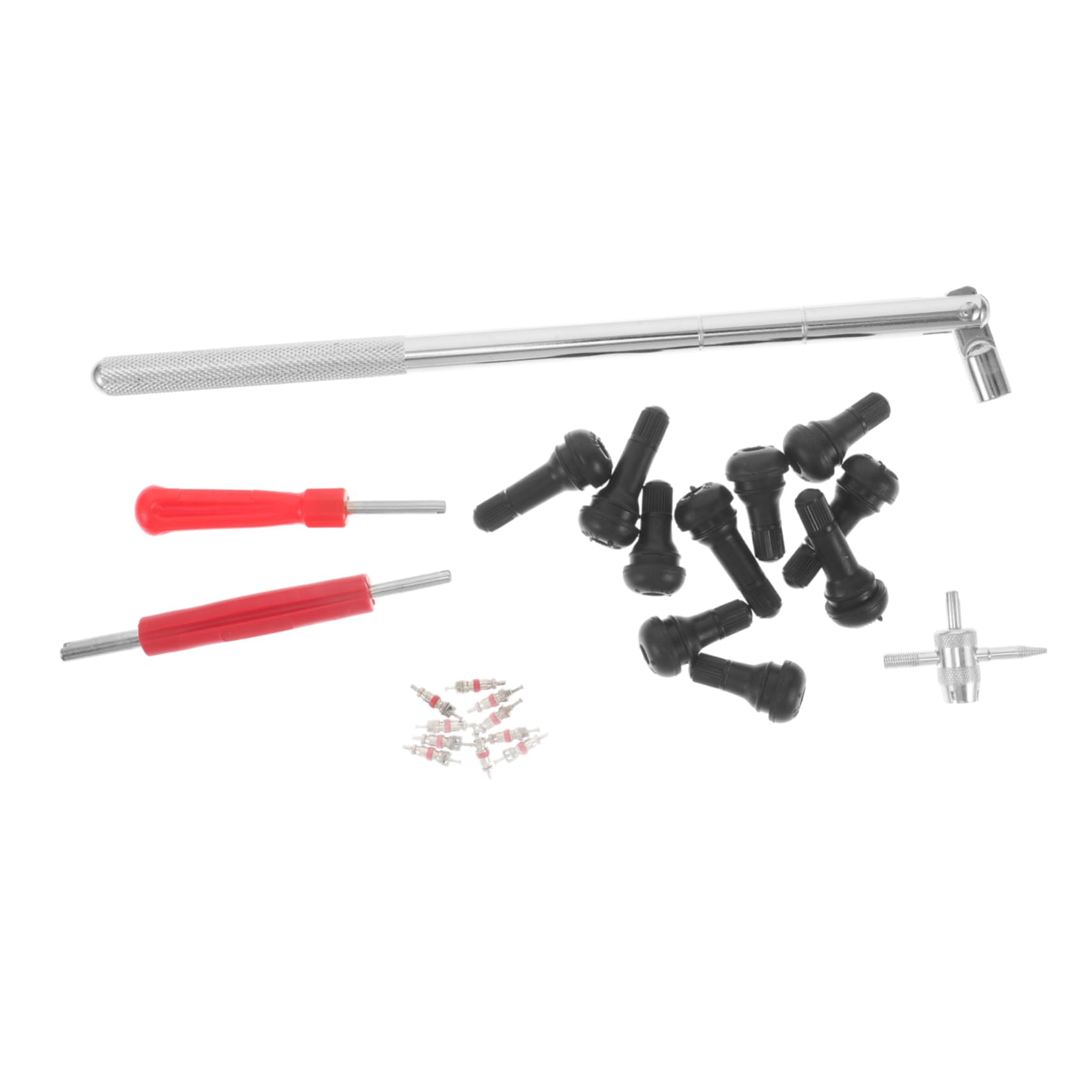BRIGHTFUFU 36Pcs Valve Stem Extractor Tool Kit for Comprehensive Tire Maintenance Set with Core Remover Installer for Automotive Repair Personal Vehicle Care