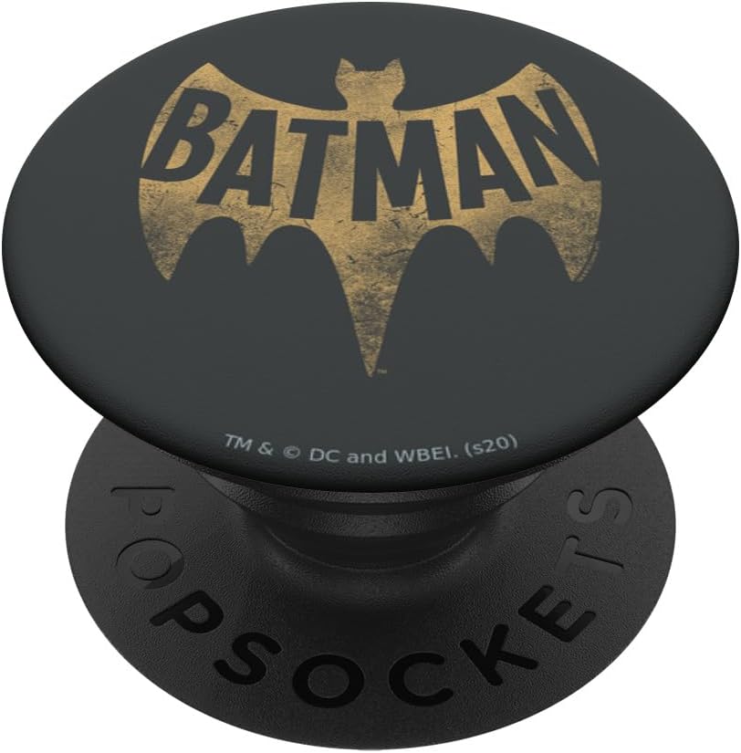 Batman Classic TV Series Vintage Logo PopSockets MagSafe PopGrip for iPhone