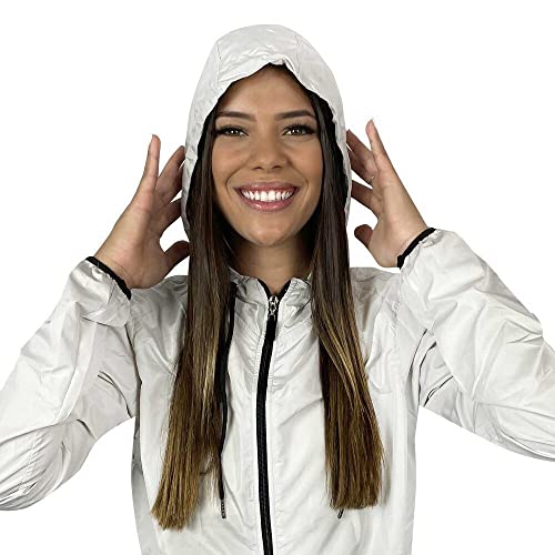 Jaqueta Corta Vento Light Feminino Off White WSS Diamond Tamanho:P;Cor:Branco