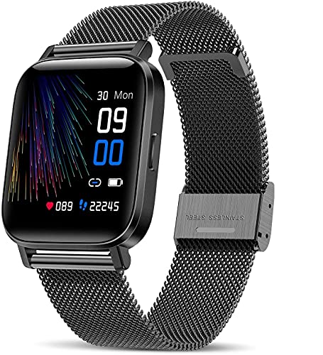 Correa metálica compatible para reloj FirYawee miniatura 1