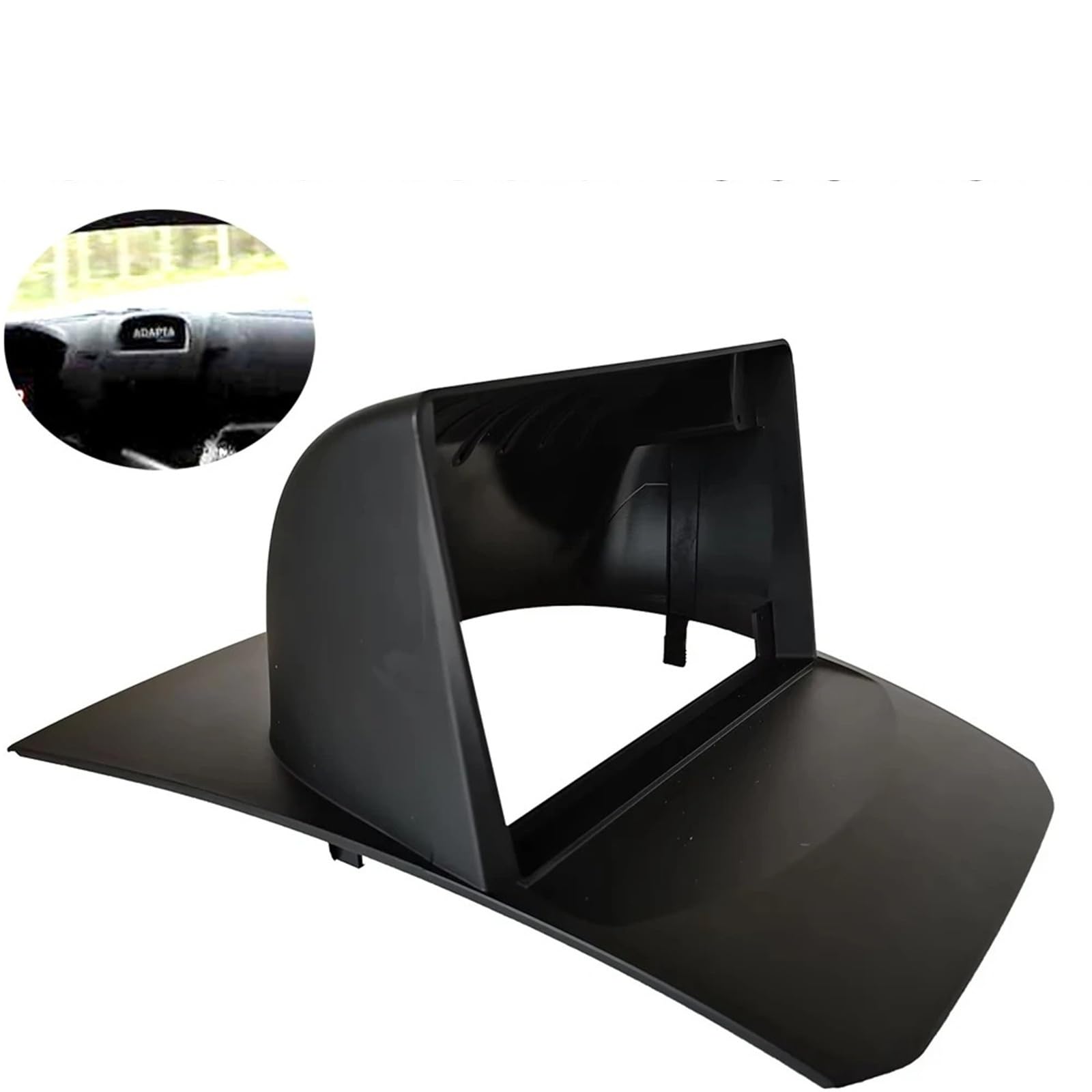 Marco Radio Panel De Salpicadero con Marco Fascia 9 Pulgadas, 2 DIN, para Ford para Fiesta 2009, 2010, 2011, 2012, 2013, 2014 Kit Montage Autoradio