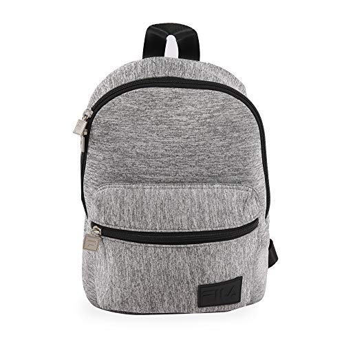 Fila Backpack, Heather Grey, 12"2