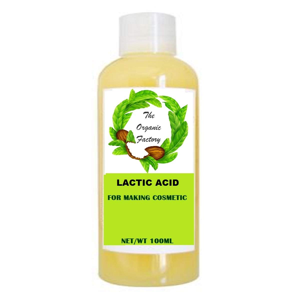 THE ORGANIC FACTORY-Lactic Acid For DIY Making Cosmetics (100ML)