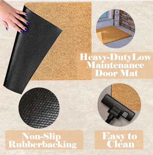 SPBL&L Beach Door Mat, Blue Coastal Seashell Welcome Doormat for Front Door Porch Entrance Indoor Outdoor Outside, Beach Welcome Mats, Coastal Ocean Bath Mat, 17x30 Inch - Image 6