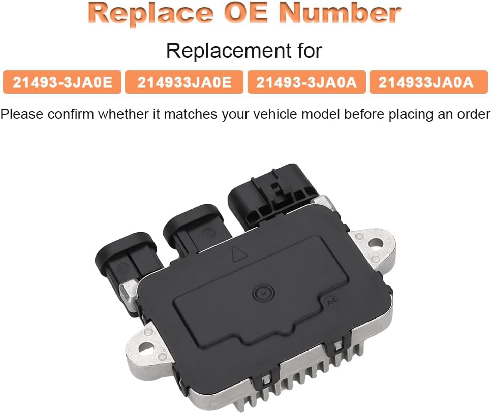 WMPHE Engine Cooling Fan Control Module Replacement for 21493-3JA0E 21493-3JA0A Compatible with Nissan Pathfinder 2013-2020 Infiniti Q60 2014-2019