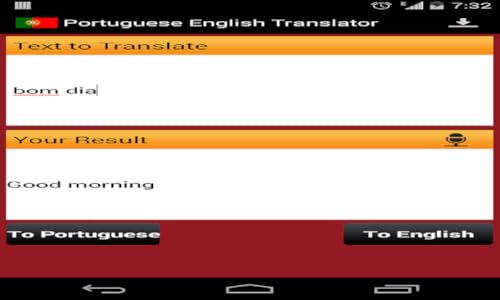 Português Inglês Tradutor