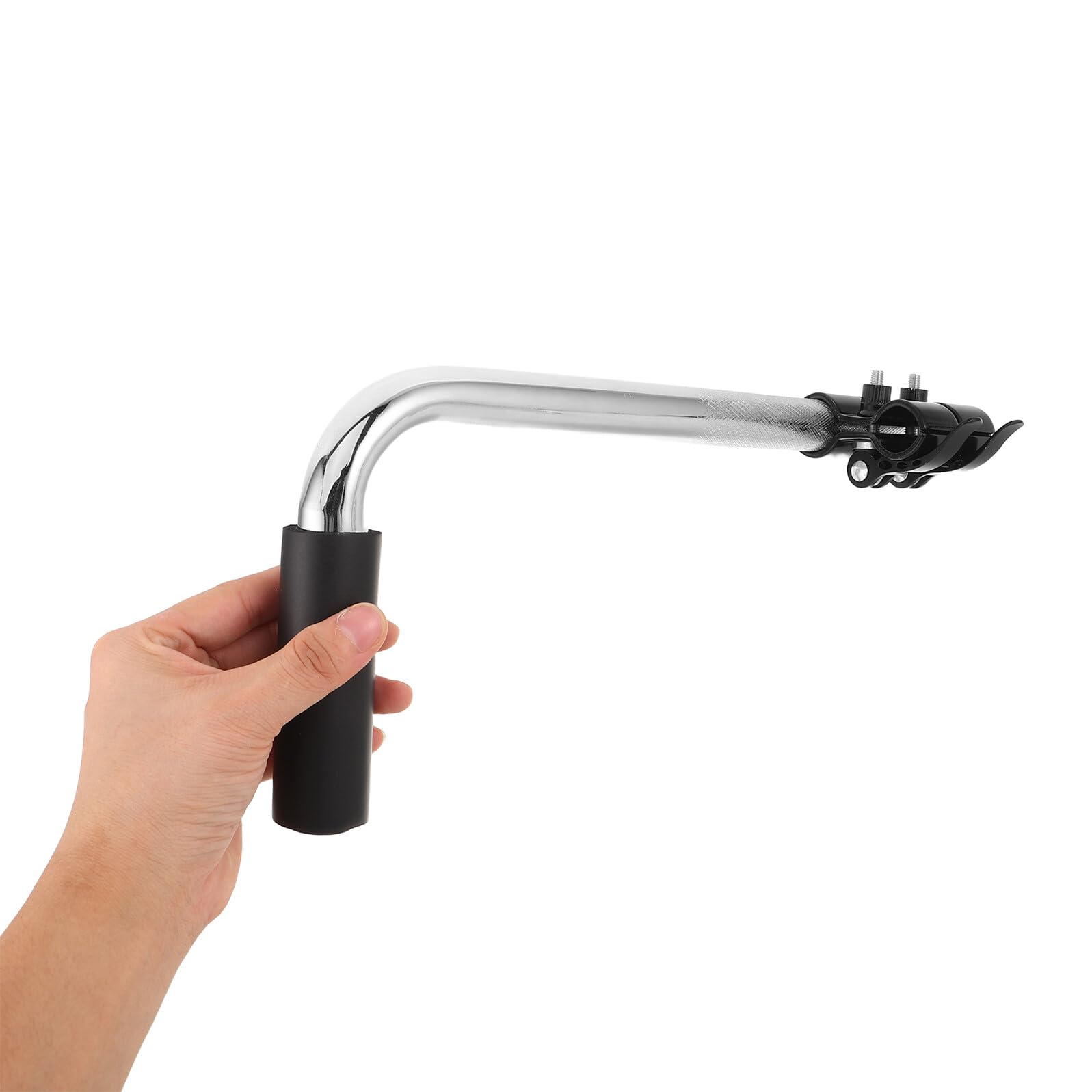 Extensor de Accesorios para Sillas de Ruedas de Acero Inoxidable, Asa de Silla de Ruedas Antideslizante, 2 Piezas, para Movilidad Exterior