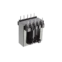 Vista 1 de uxcell 2 juegos EC28 5 con bobina transformador de 5 pines PC40 núcleo de ferrita vertical 4 mitades de ferrita y 2 bobinas