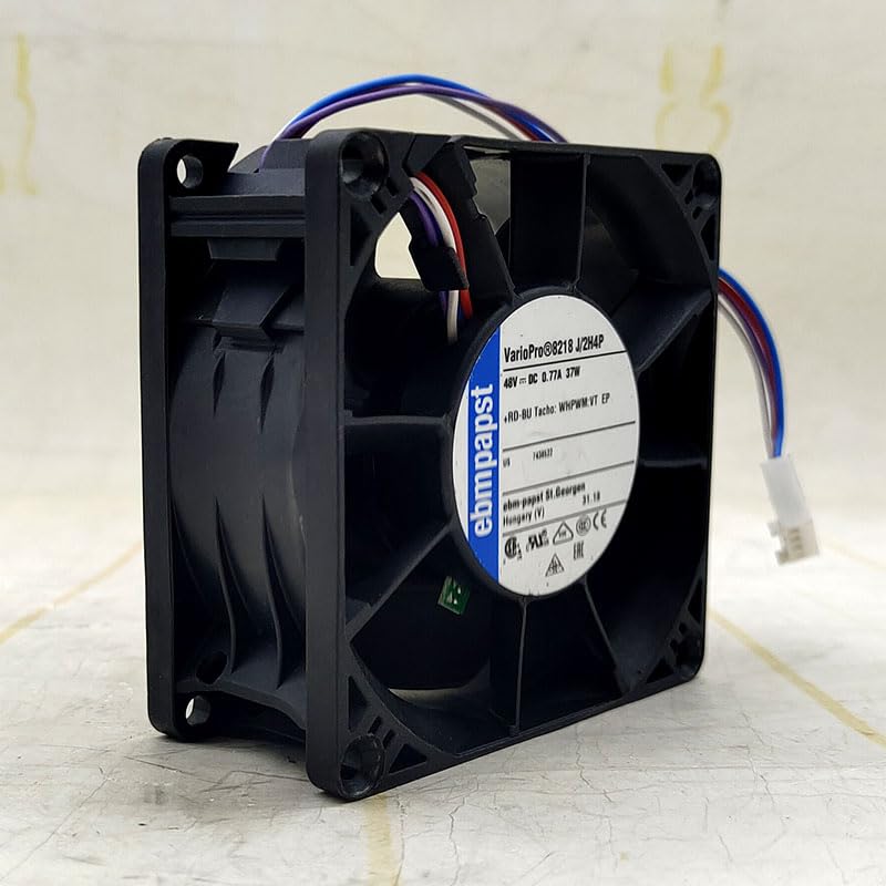 NZNYDNL EBM 8218J/2H4P 8038 48V 0.77A 37W 4line 4P Inverter Cooling Fan