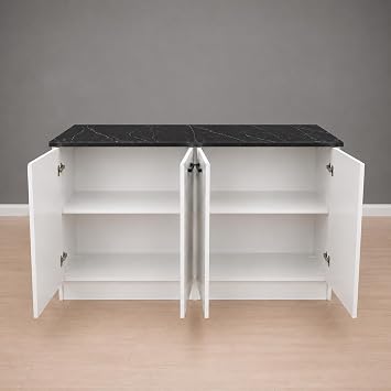 bangu Mutfak Adası Dolabı (Derinlik 68 cm) Çok Amaçlı Depolamalı Ada Mutfak Ünitesi Kiler Dolabı 160 cm BAM003