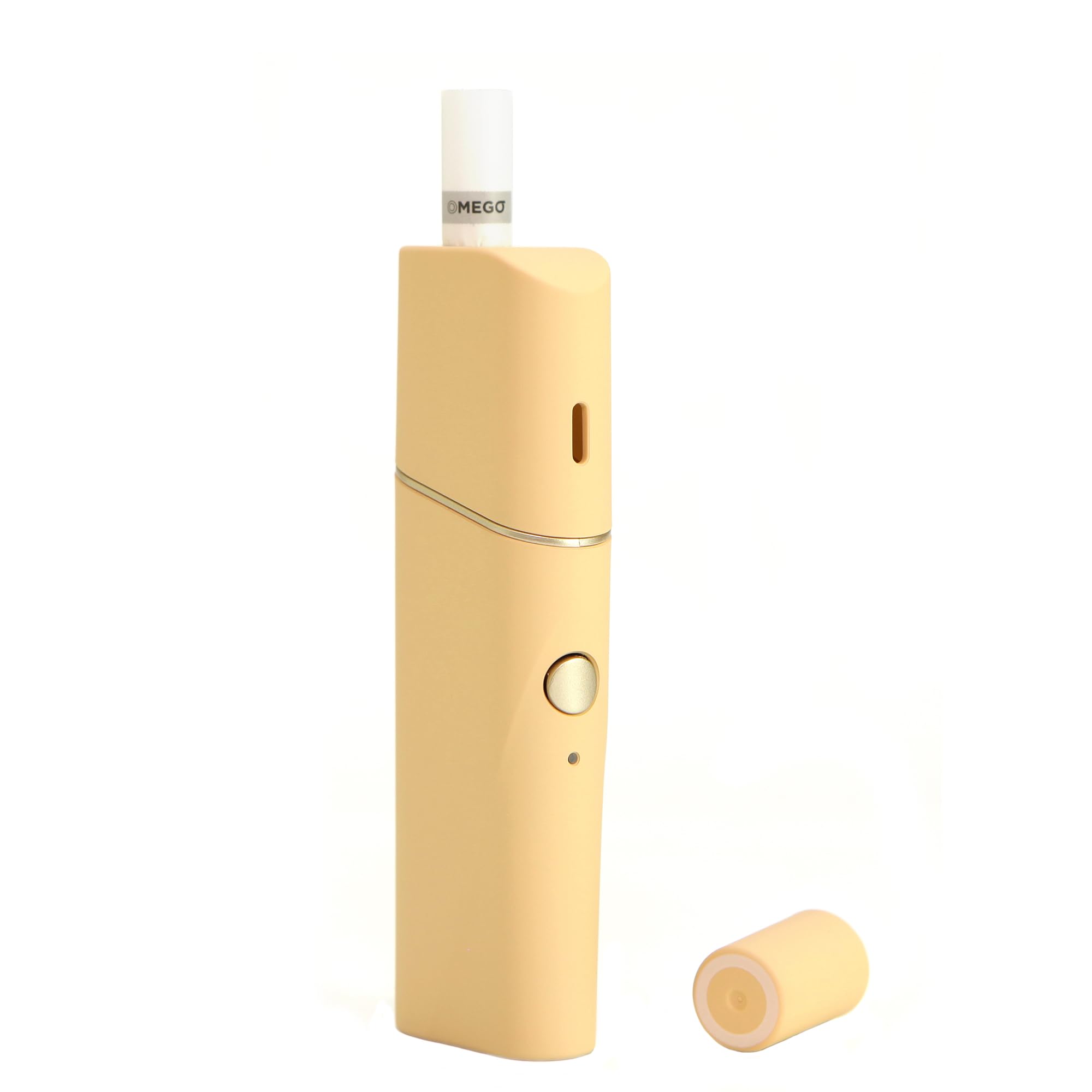 OMEGO Volupto, cigarette électronique avec filtre coton, kit de démarrage  pour fumeur, réservoir système pod 3 ml, sans nicotine, sans E-liquide  (Beige Sable) : Amazon.fr: High-Tech