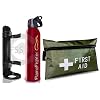 Introductory Offer ON Premium FSS UK 500g FIRE Extinguisher with 5 Year Warranty & 1ST AID KIT Ideal CAR Home Travel CARAVANS Trucks Taxi ABC Dry Powder FIRE Extinguisher with First AID KIT