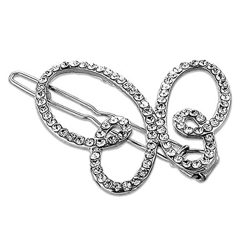 Image of Young & Forever Gift Special Fashion Celestial Stars Flower Butterfly Gold Plated Crystal Barrette Hair Clip /Pin Hair Accessories for women