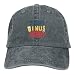 Produktbild AOHOT Herren Damen Baseball Caps,Hüte, Mützen, Classic Baseball Cap, Terminus BBQ Vintage Style Zombie Apocalypse Caps Plain Adjustable Strapback Hat Classic