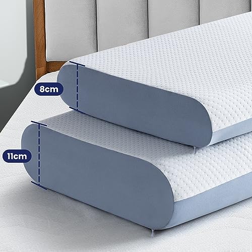 BedStory Kopfkissen, Gel Memory Foam Kissen, Orthopädisches Kissen, Visco Kissen,...