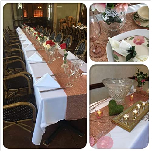 Save on Juya Delight Rose Gold Sequin Table Runner with code CN2TTKEF - Image 7