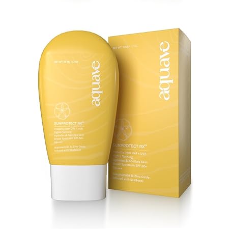 Sunprotect RX Sunscreen Moisturizer SPF 50+ PA++++ for All Skin Types and Age Groups, Infused with SeaBoost, Niacinamide, Hyaluronic Acid, 50 Ml