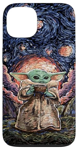 Coque iPhone 13 Star Wars Mandalorian pour protection smartphone style Starry Night