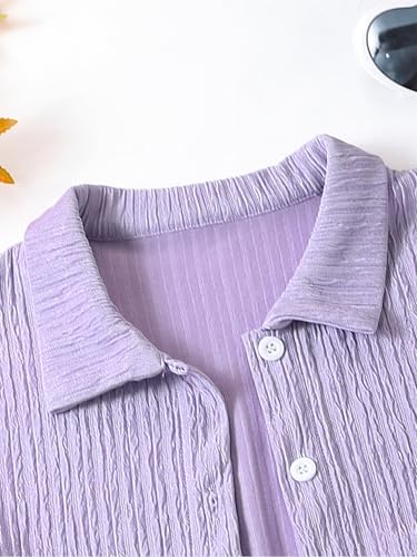 Kids Girls 3 Piece Sports Set Long Sleeve Button Down Top Camisole Cropped Vest and Pants Set4