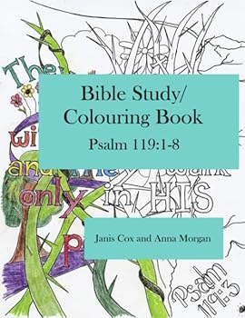 Paperback Bible Study/Colouring Book Psalm 119:1-8 Book