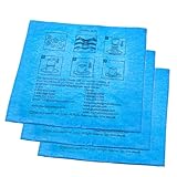 Stanley 25-1217 Reusable Dry Filter for 1-5 Gallon Wet/Dry Vacuum, 3-Pack