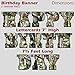 Havercamp Next Camo Happy Birthday Party Banner | 1 Count | Great for Hunter Themed Party, Camouflage, Rustic, Nature, Military, Kids Birthday Party