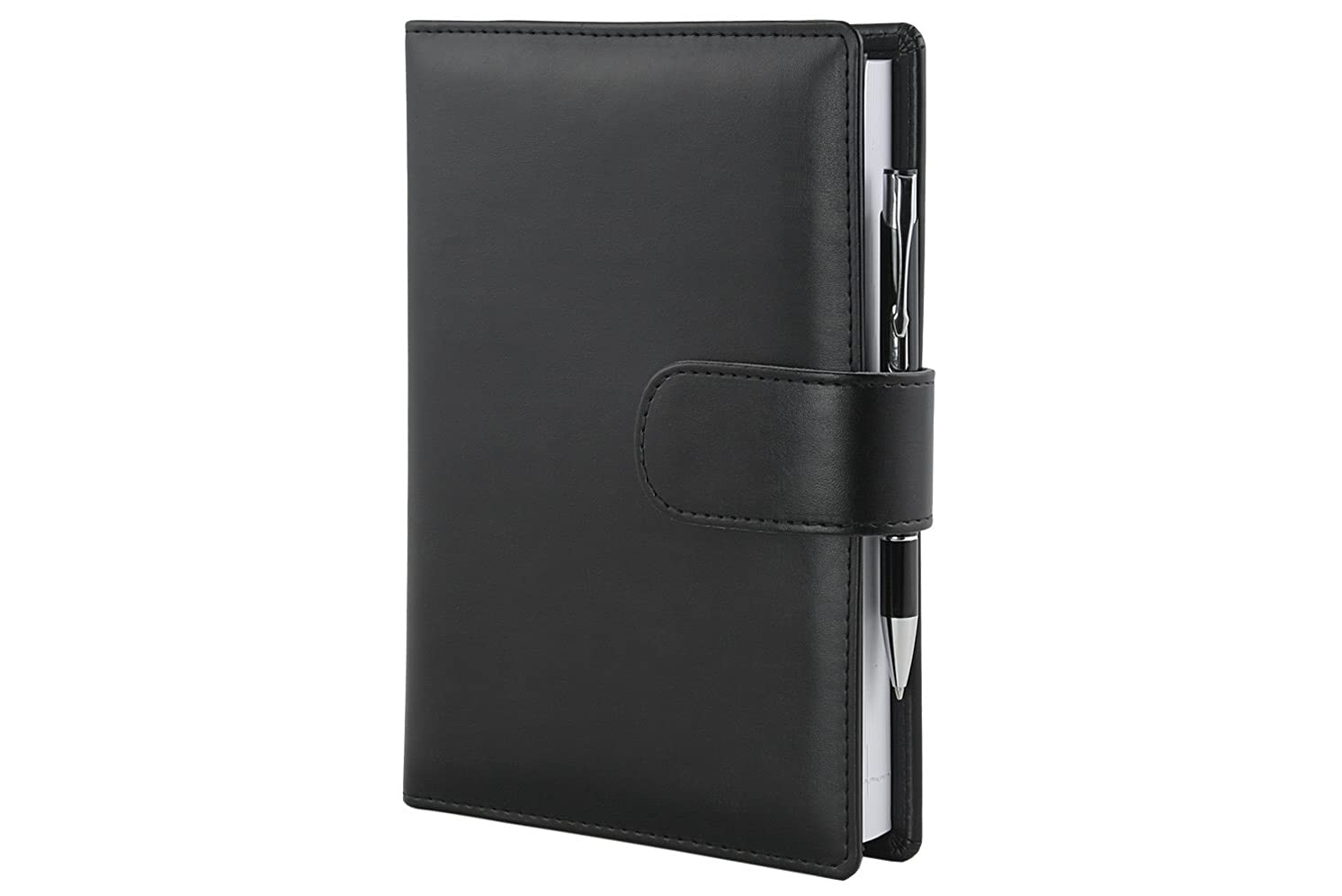 Progressio Agenda giornaliera 2027 similpelle CLASSIC 12 mesi A5 15x21cm Nero
