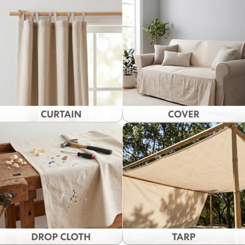 Simpli-Magic 79196C Case de lienzo para proteger (6' x 9') - pack de 12, Natural miniatura 4