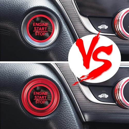 Bouton poussoir démarrage Honda Accord rénovation console centrale usée