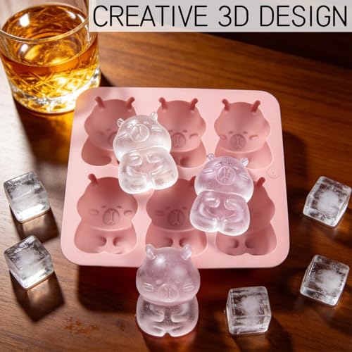 Molde de Silicona para Cubos de Hielo Animal Divertido miniatura 2