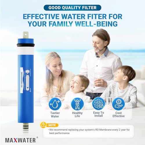 4-Pack 100 GPD Membrane Reverse Osmosis Max Water Filter - Universal RO System NSF Certified - Image 6