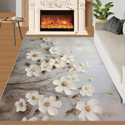 Tapete Floral Moderno 60x90 cm Para Entrada miniatura 3