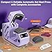GOCHIFIX Auto Hat Heat Press Machine, Automatic Open/Release, 4 Memory Modes, Precise Temp/Timer Control, 6.54
