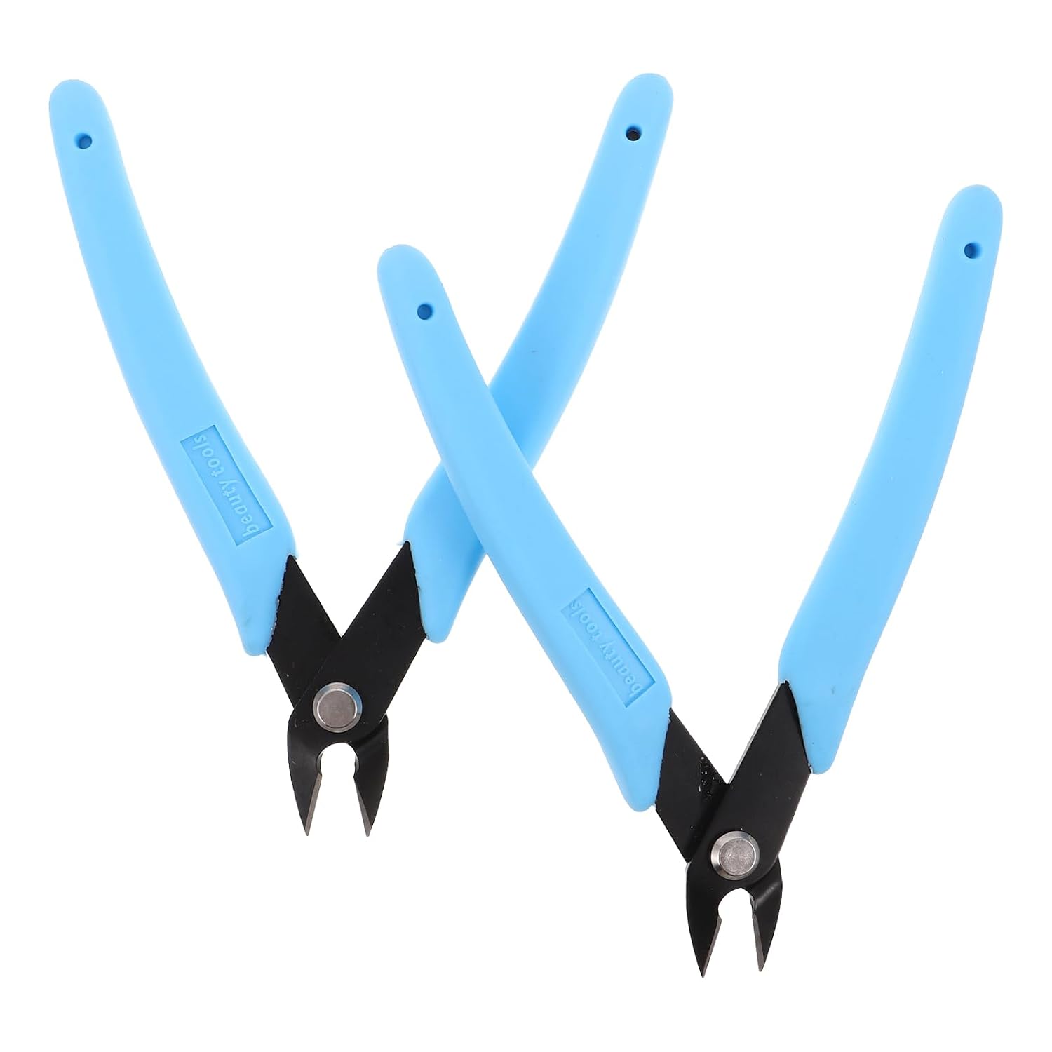 2pcs Stainless Steel Nail Rhinestone Remover Nippers Gel Crystal Cutter Pliers for Manicure and Nail Art Portable for Home and Salon Use