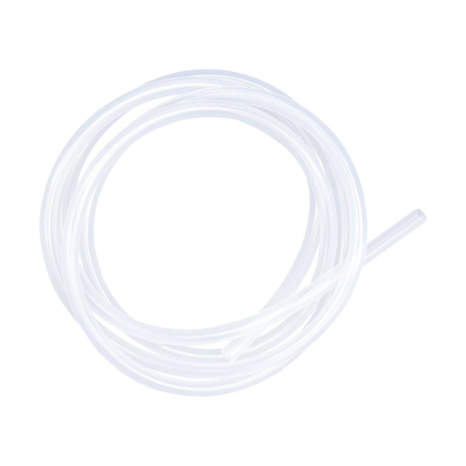 Imeistek Transparent Silicone Tubes 3Mm Id X 6Mm Od (3.5 Metres),Flexible Clear Food Grade Silicone Tube Hose For Air/Water Pump Transfer,Homebrew,Aquarium