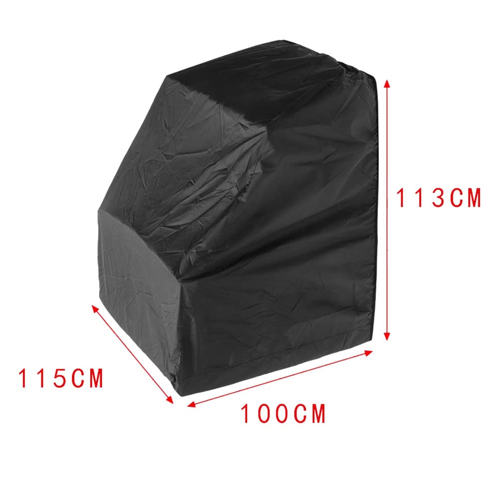 Copertura barca, copertura nera per barca, copertura in plastica, copertura per console centrale, tappezzeria, protezione antipolvere, accessori per barche