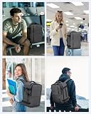 LOVEVOOK plecak bagaż podręczny Ryanair, szary, 40 x 20 x 25 cm (14 Zoll), Casual