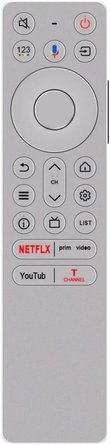 RC933 FUB1 RC933A TV Voice Remote Control for TCL TV in Living Rooms or Rooms, No Programming Needed, Replacement Remote Compatible Models 65Q10B 50C755 75Q10B 65C855 85Q10B 85C855 98Q10B 55C755