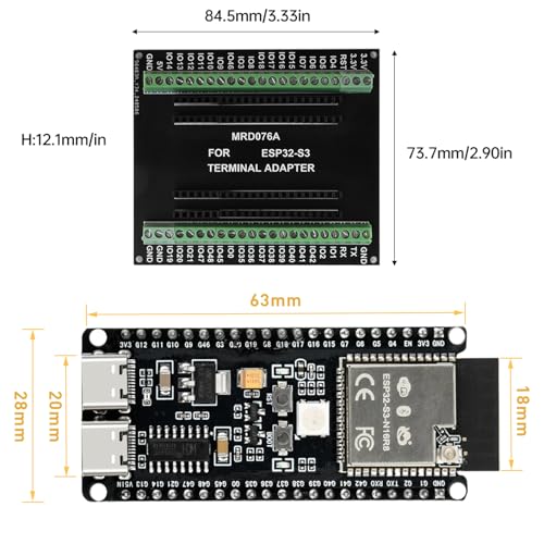 Module ESP32-S3 DevKitC-1 N16R8 pour programmer vos objets connectés en WiFi - 7