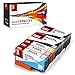 JetSir Replacement for HP 920 XL Ink Cartridge 5 Pack, Work with HP Officejet 6500 6500A 7500 7000 6000 7500A E709a E710a Printer