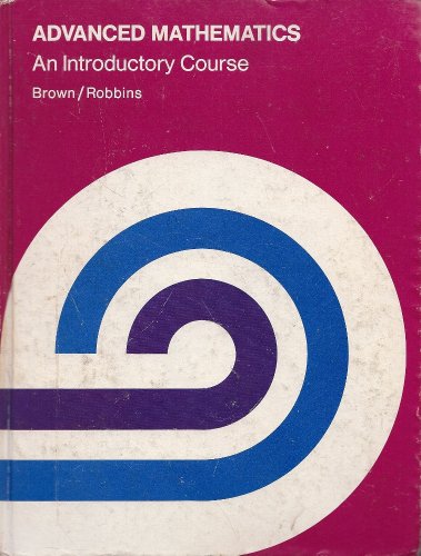 Advanced Math 0395255538 Book Cover