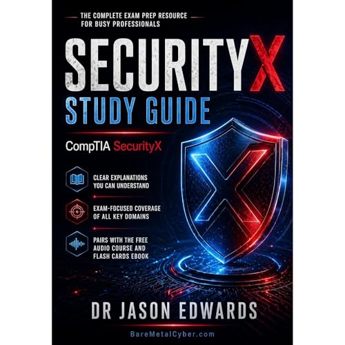 SecurityX For Busy People Audiolibro Por Jason Edwards arte de portada