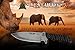 TOPS Silent Hero Knife Hunting Survival HERO-01