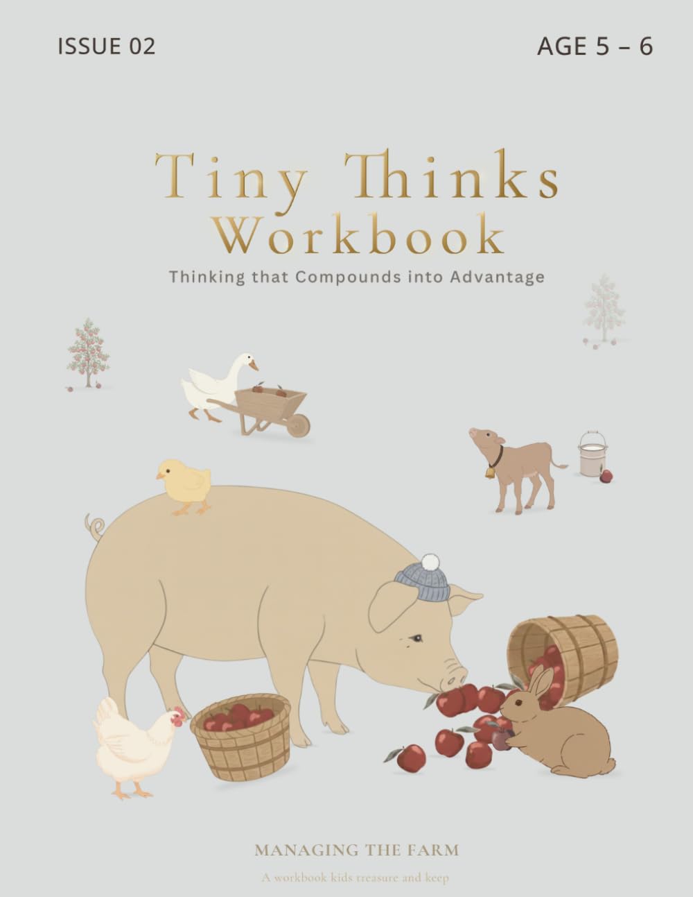 Logic & Problem-Solving Workbook for 5 year old Ages 5-6 | Kindergarten Brain Games, Critical Thinking & Reasoning | Tiny Thinks Farm Animals: ... Wor (Tiny Thinks Strategic Navigator (5-6))