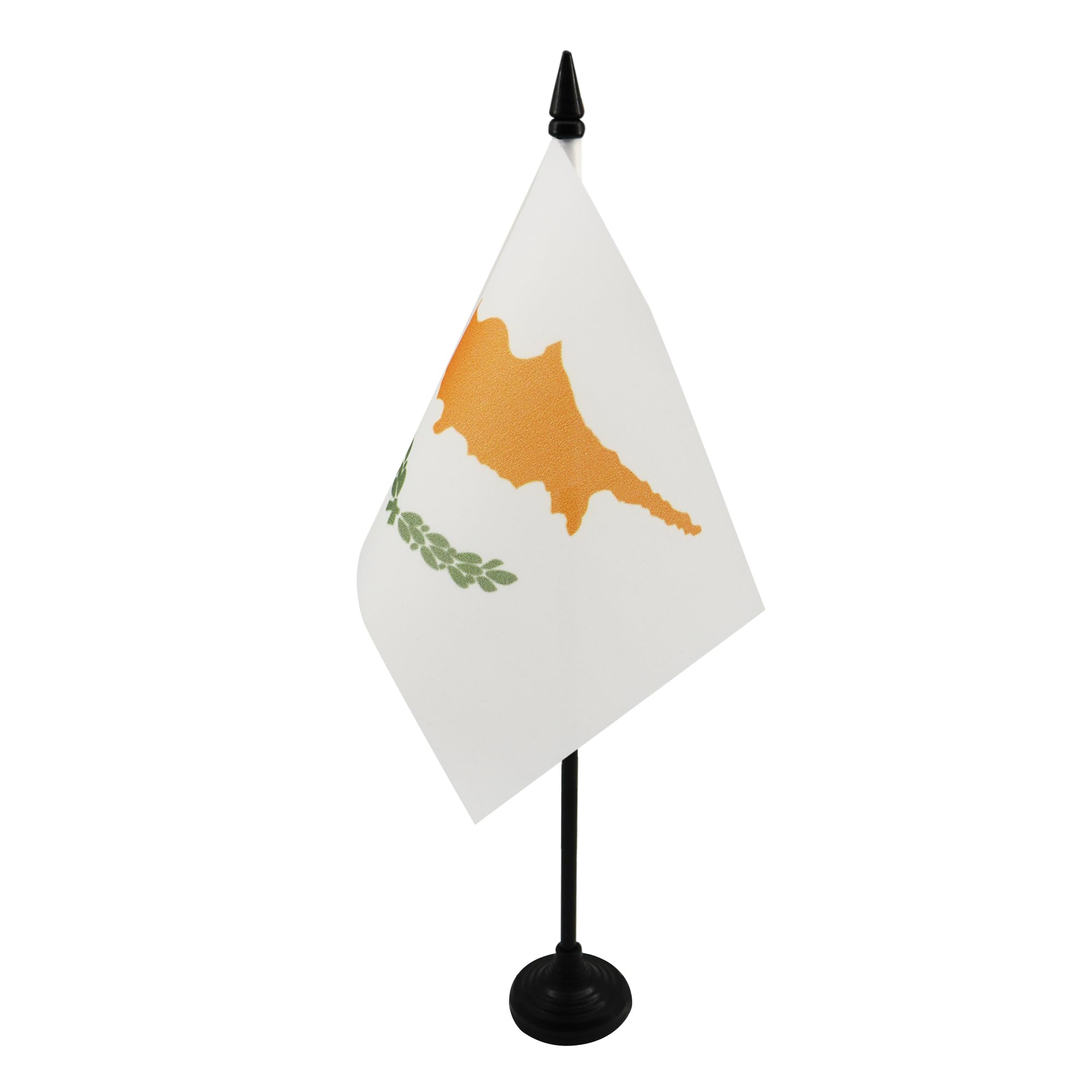 AZ FLAG Cyprus Table Flag 4x6 in 100D Polyester Plastic Base
