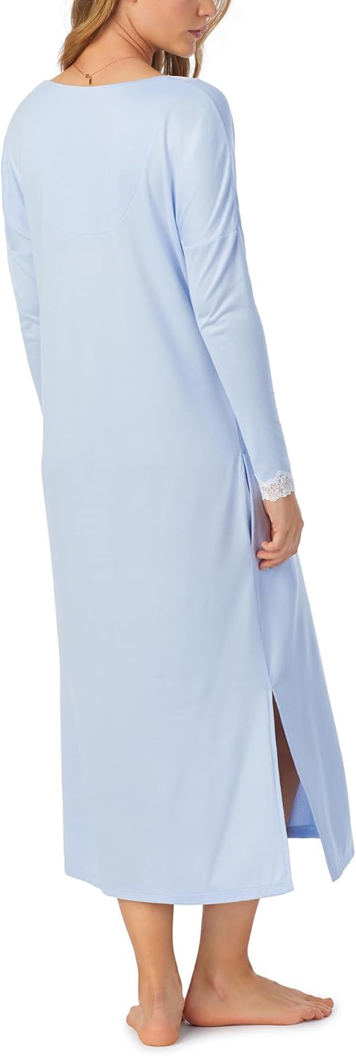 Eileen West Sleepwear & Loungewear for Women - Dream Sweater Knit Collection - Longsleeve Cozy Breathable Long Nightgown - Image 3